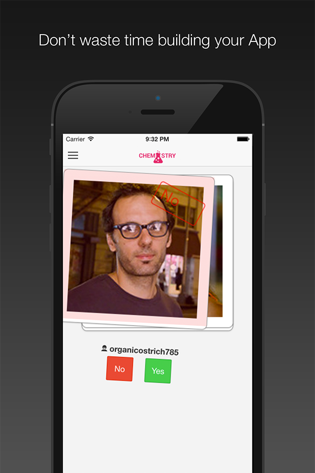 Firebase 3 Tinder for X Starter gallery image