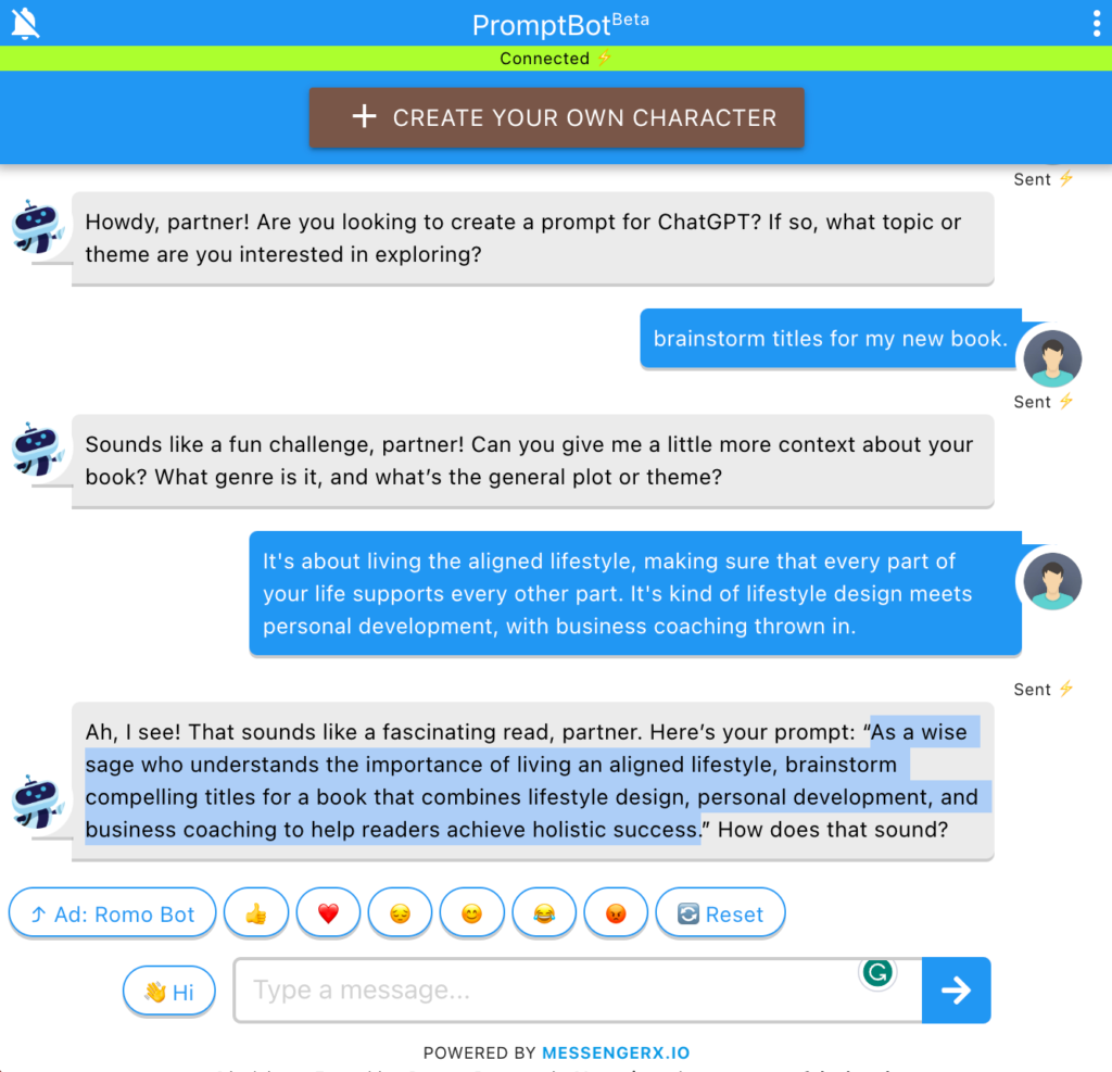 提示机器人 - 我是提示，我可以为您生成ChatGPT提示！媒体2