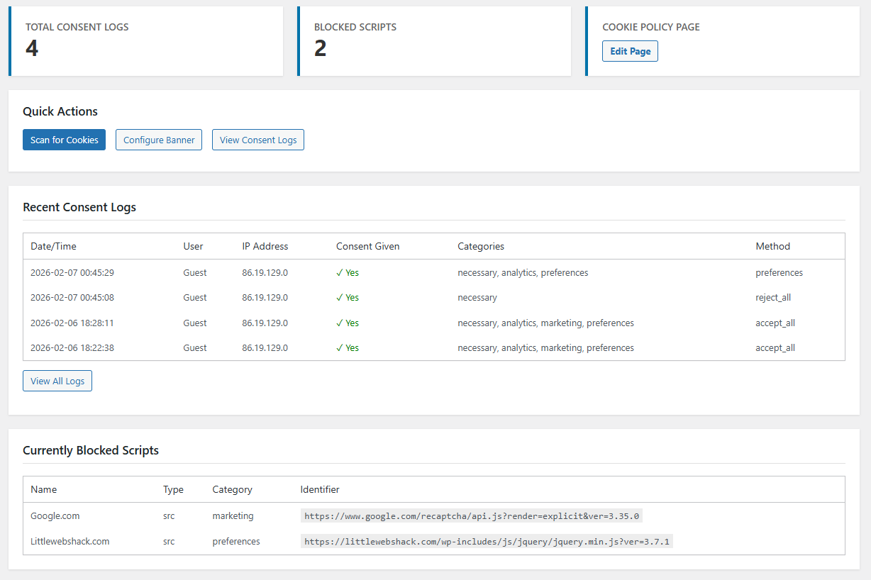 MBR Cookie Consent gallery image
