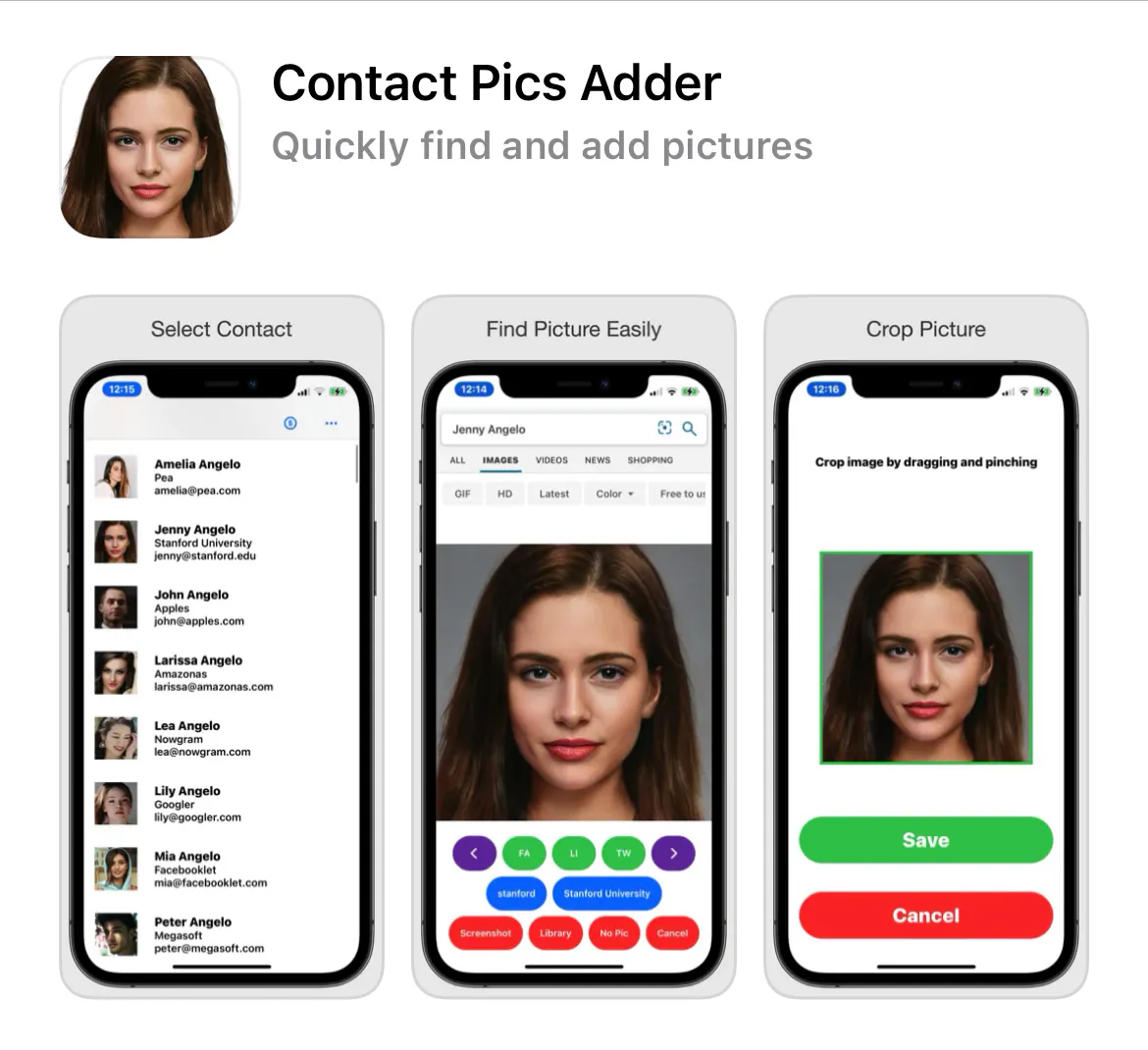 Contact Pics Adder