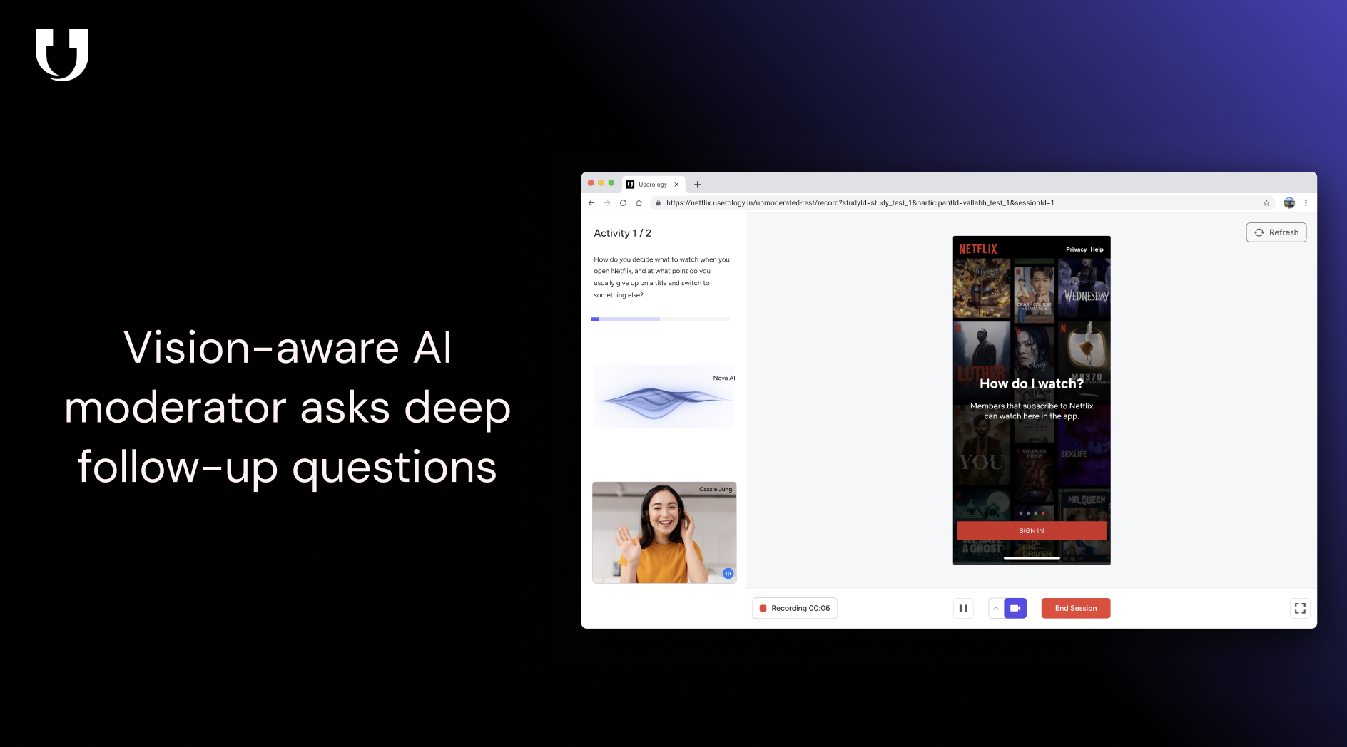 Graphical Insights from Userology AI