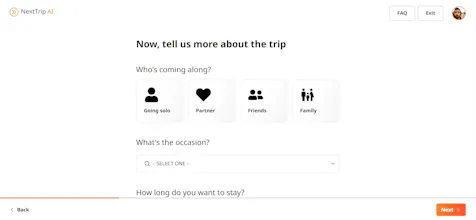 Next Trip AI gallery image