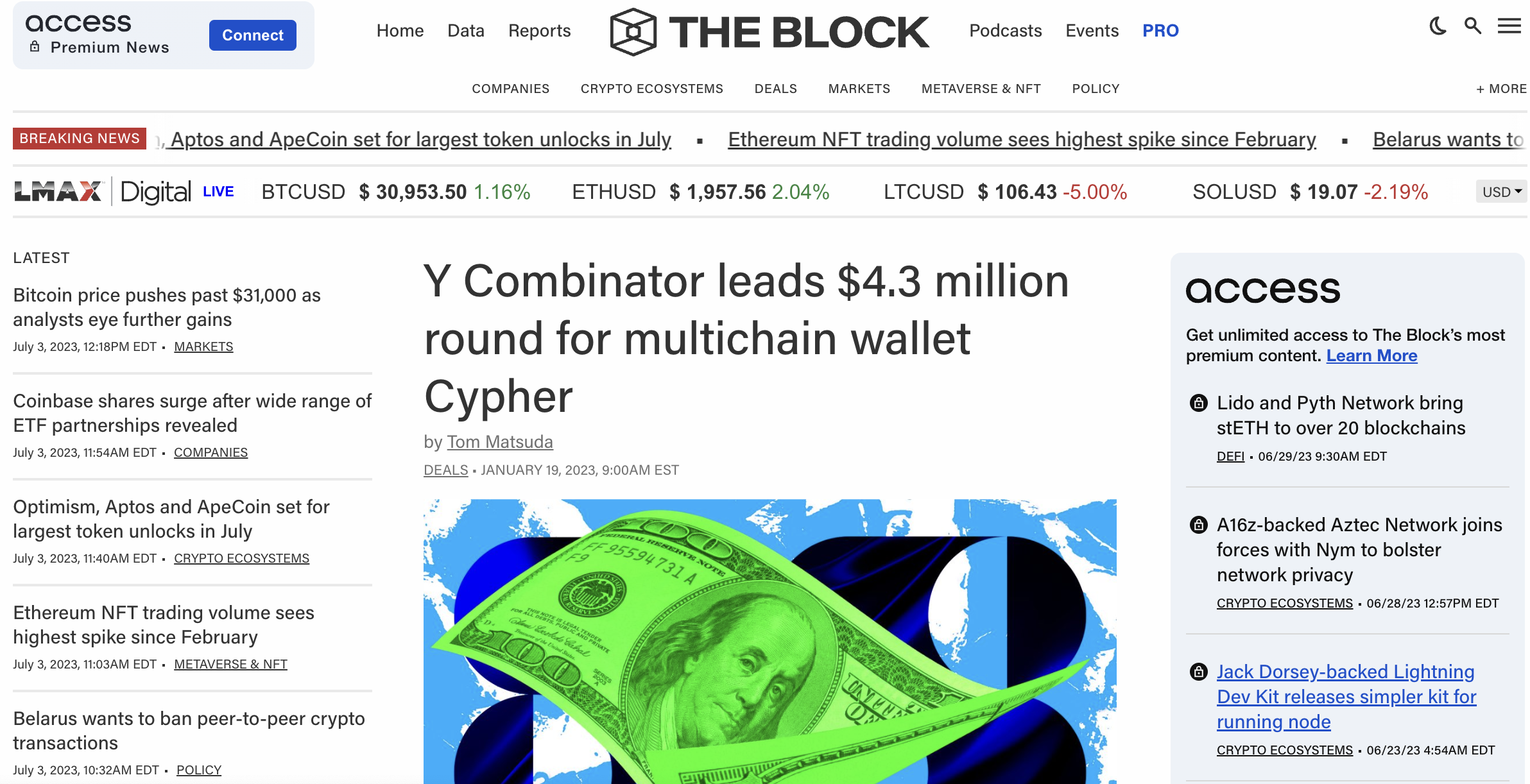 Cypher Wallet Medien 4