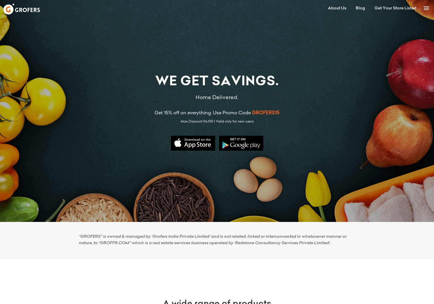 Grofers gallery image