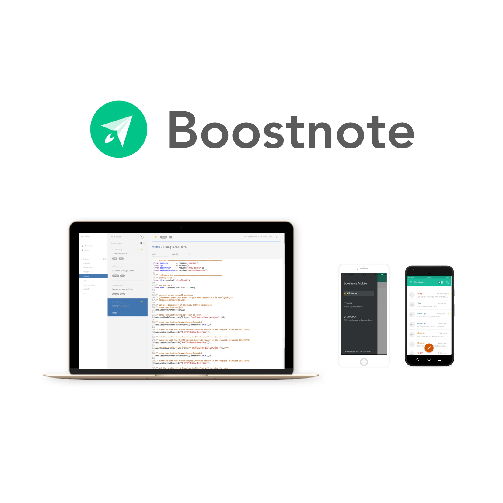Boostnote Mobile