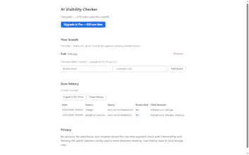 AI Visibility Checker gallery image