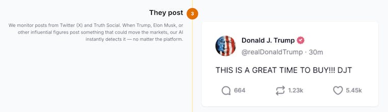 TrumpAlert.me gallery image