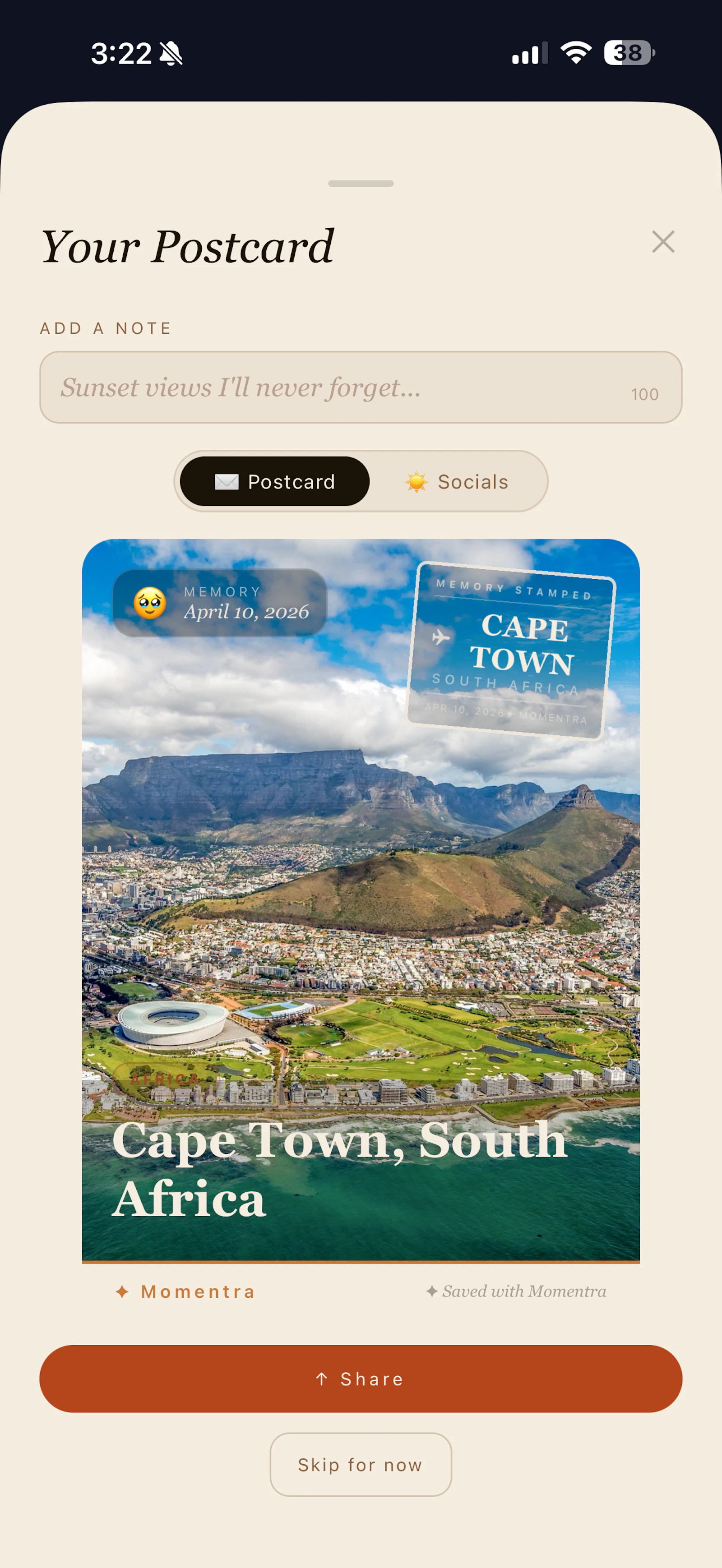Momentra: AI Travel Journal screenshot 6