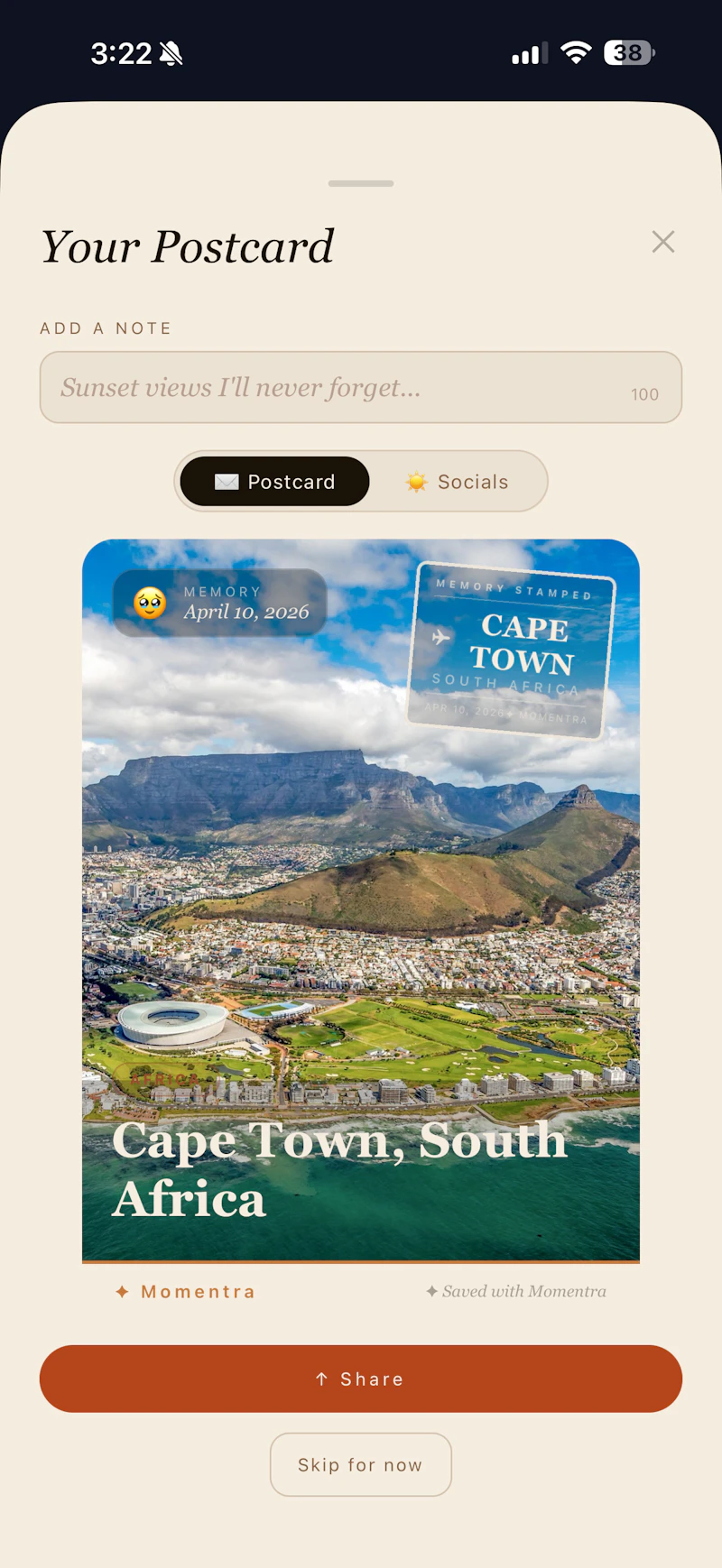 Momentra: AI Travel Journal screenshot 6