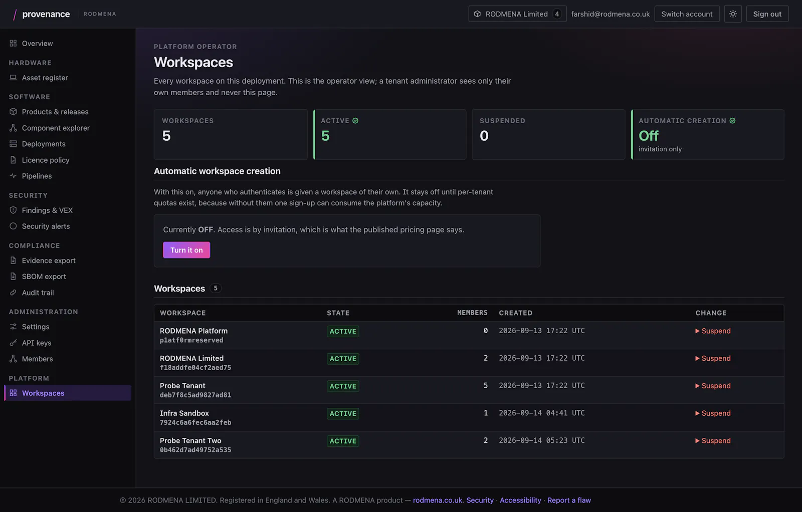 Provenance screenshot 9