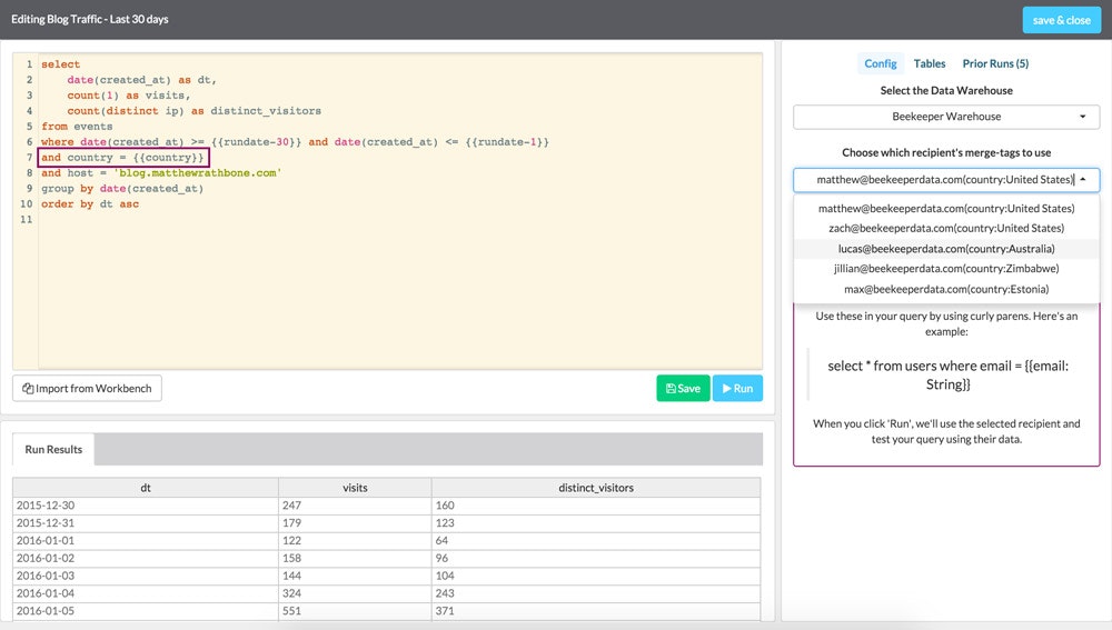 Beekeeper Data gallery image
