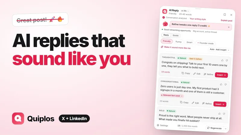 Quiplos screenshot 1 (video preview)