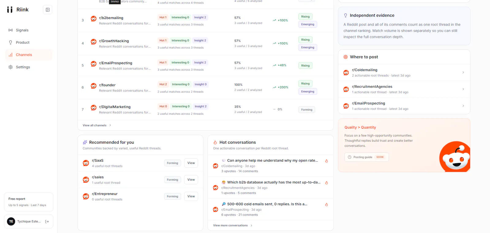 Riink screenshot 1