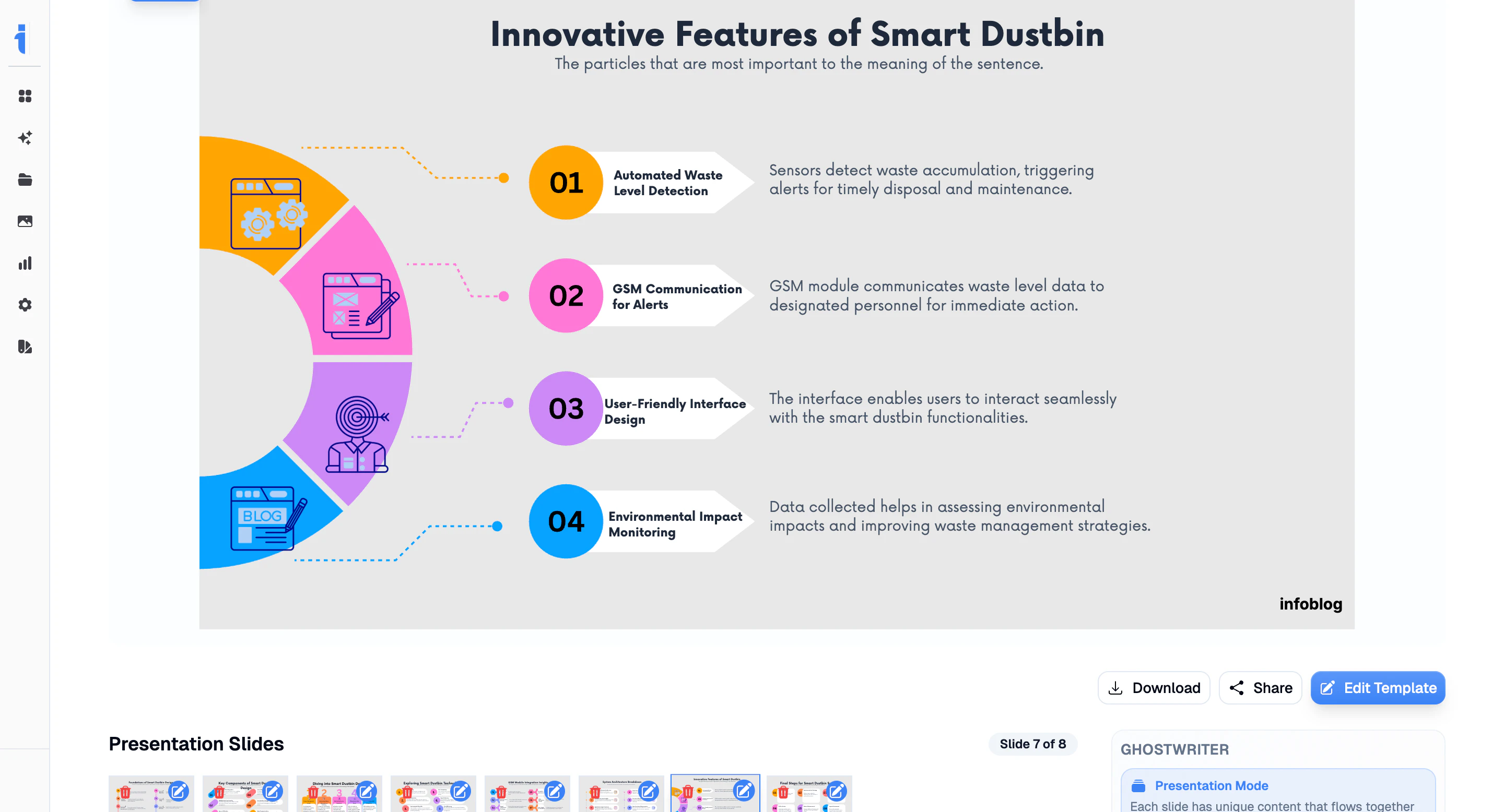 InfoBlog screenshot 4