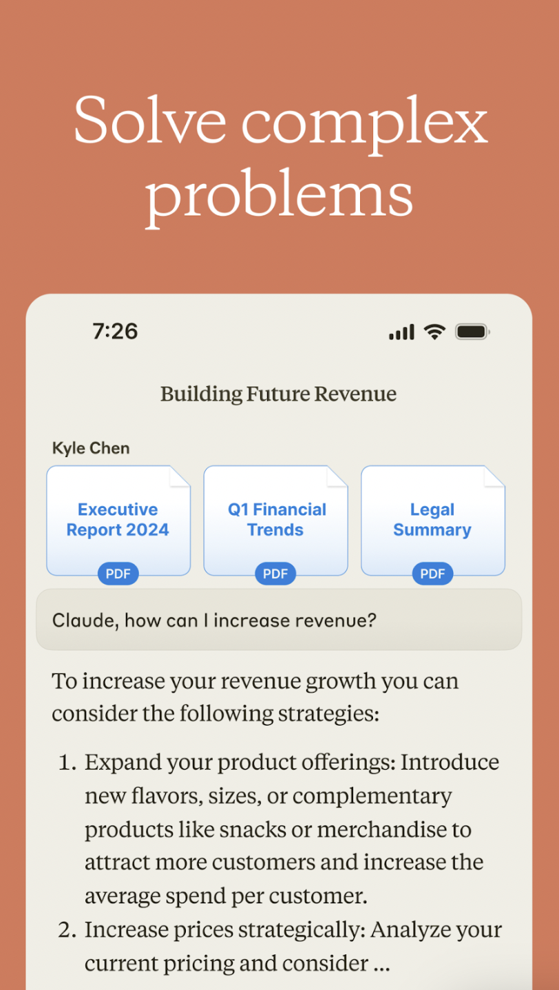 Claude para iOS - La asistente oficial de inteligencia artificial de Anthropic, en tu bolsillo trasero media 4