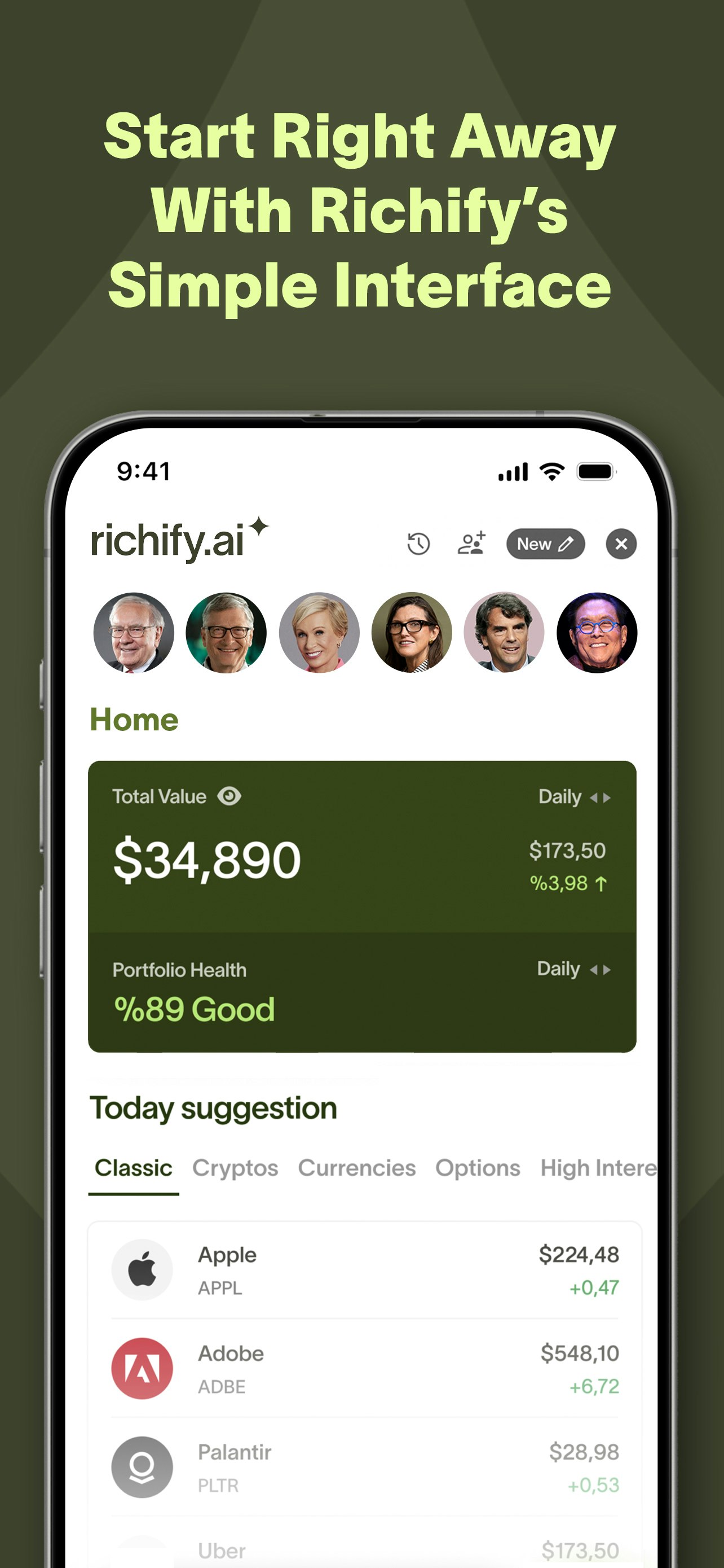 Richify.ai - वित्तीय भलाई - एआई-संचालित वित्तीय अंतर्दृष्टि और शिक्षा मीडिया 1