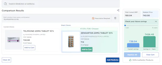 Medkart Pharmacy- Compare Medicine Tool gallery image