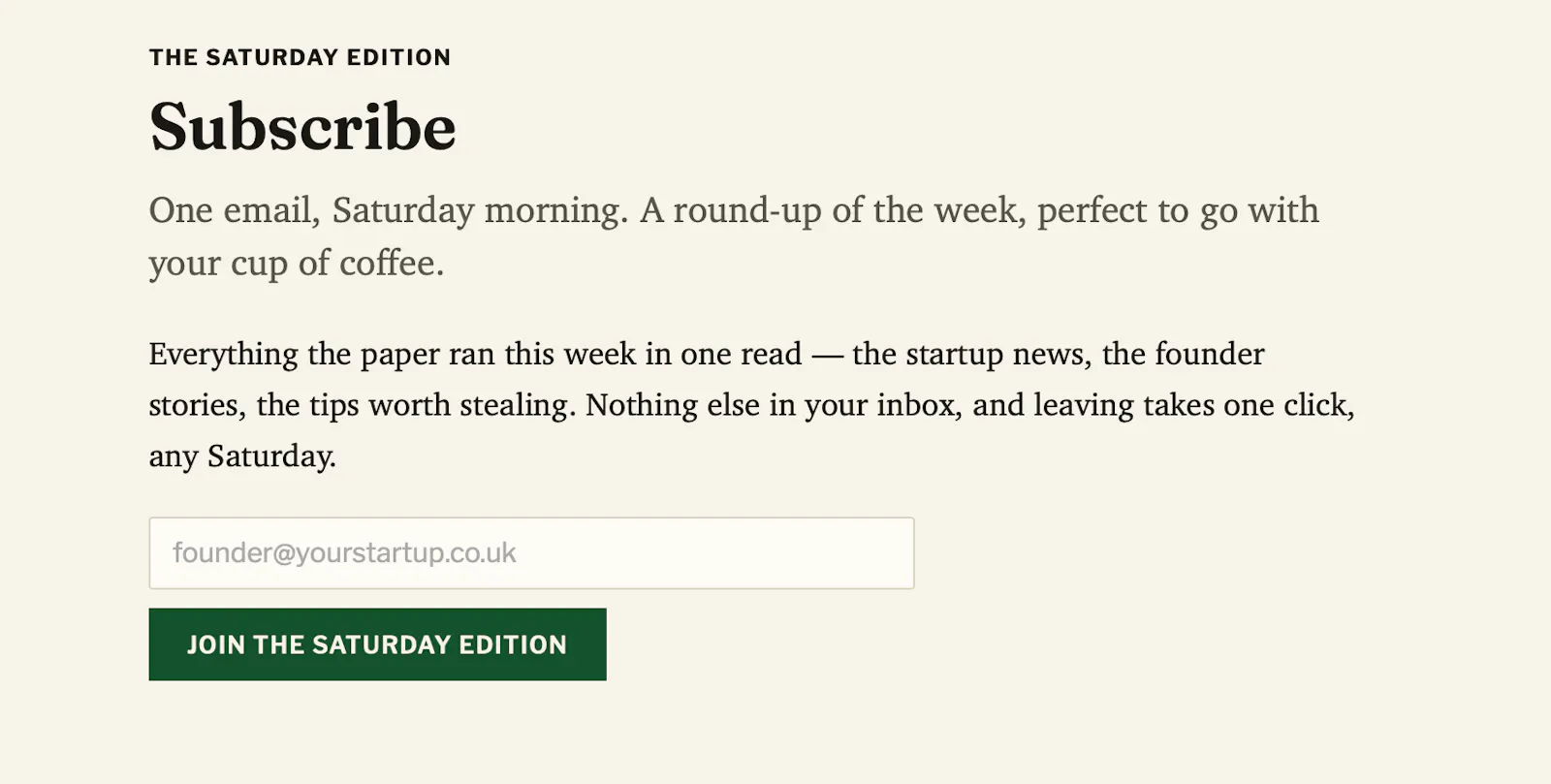 The Founder Gazette screenshot 5