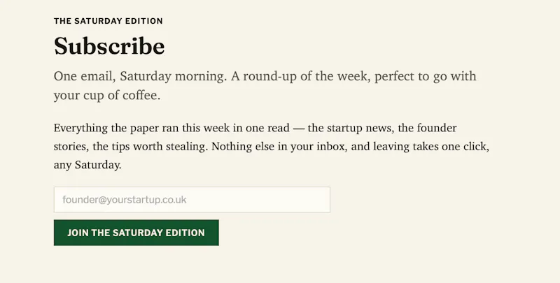 The Founder Gazette screenshot 5
