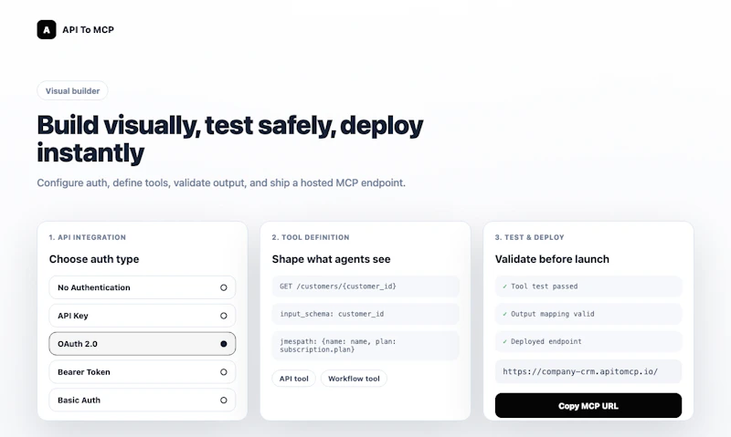 API to MCP screenshot 7