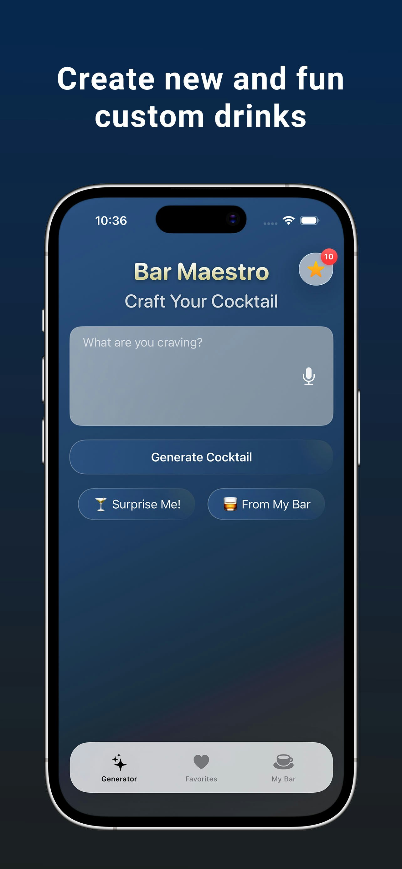 Bar Maestro: AI Mixology gallery image
