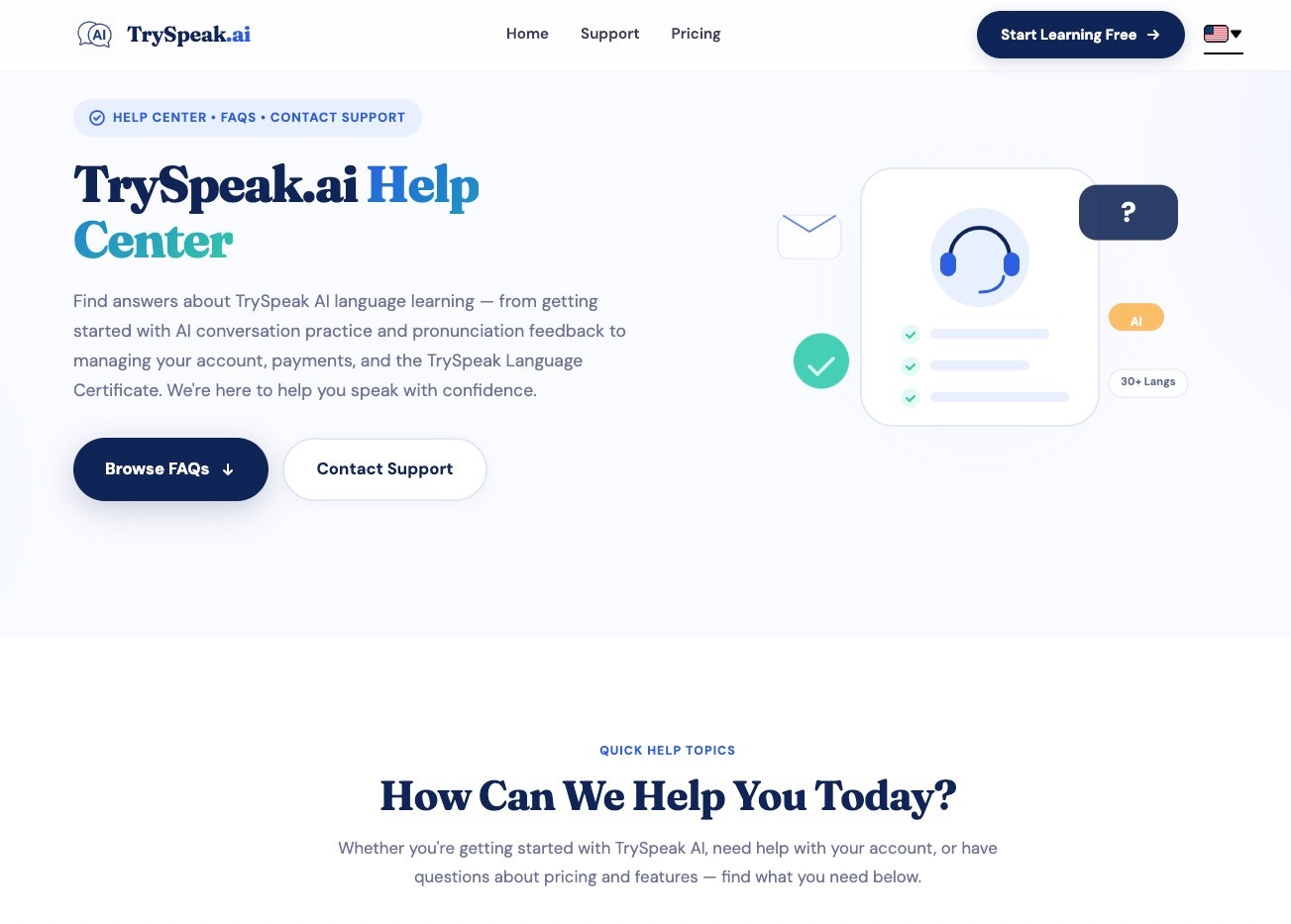 TrySpeak.ai gallery image