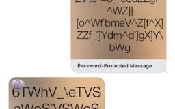 Password Message - iMessage App media 2