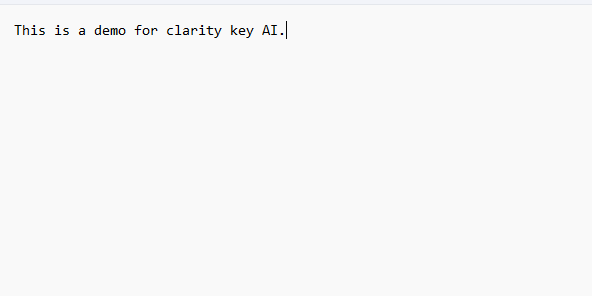  ClarityKey AI - Screenshot 3 showing product features and functionality