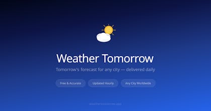 Weather Tomorrow gallery image