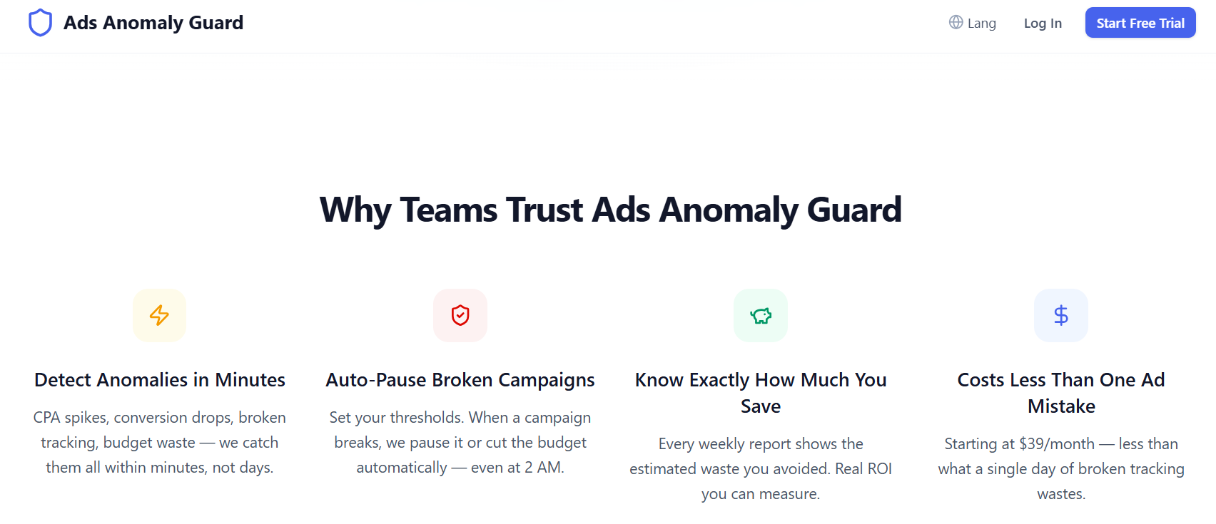 Ads Anomaly Guard gallery image