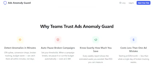 Ads Anomaly Guard gallery image