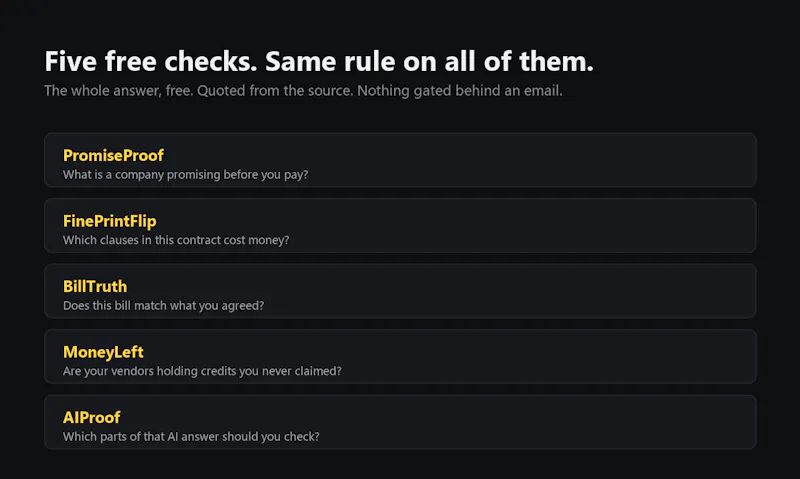 PromiseProof screenshot 3