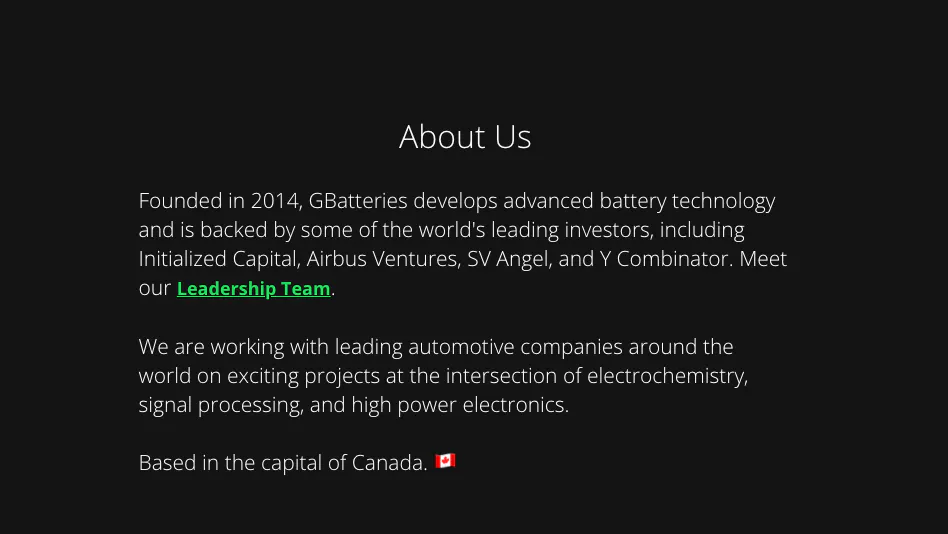 G Batteries gallery image