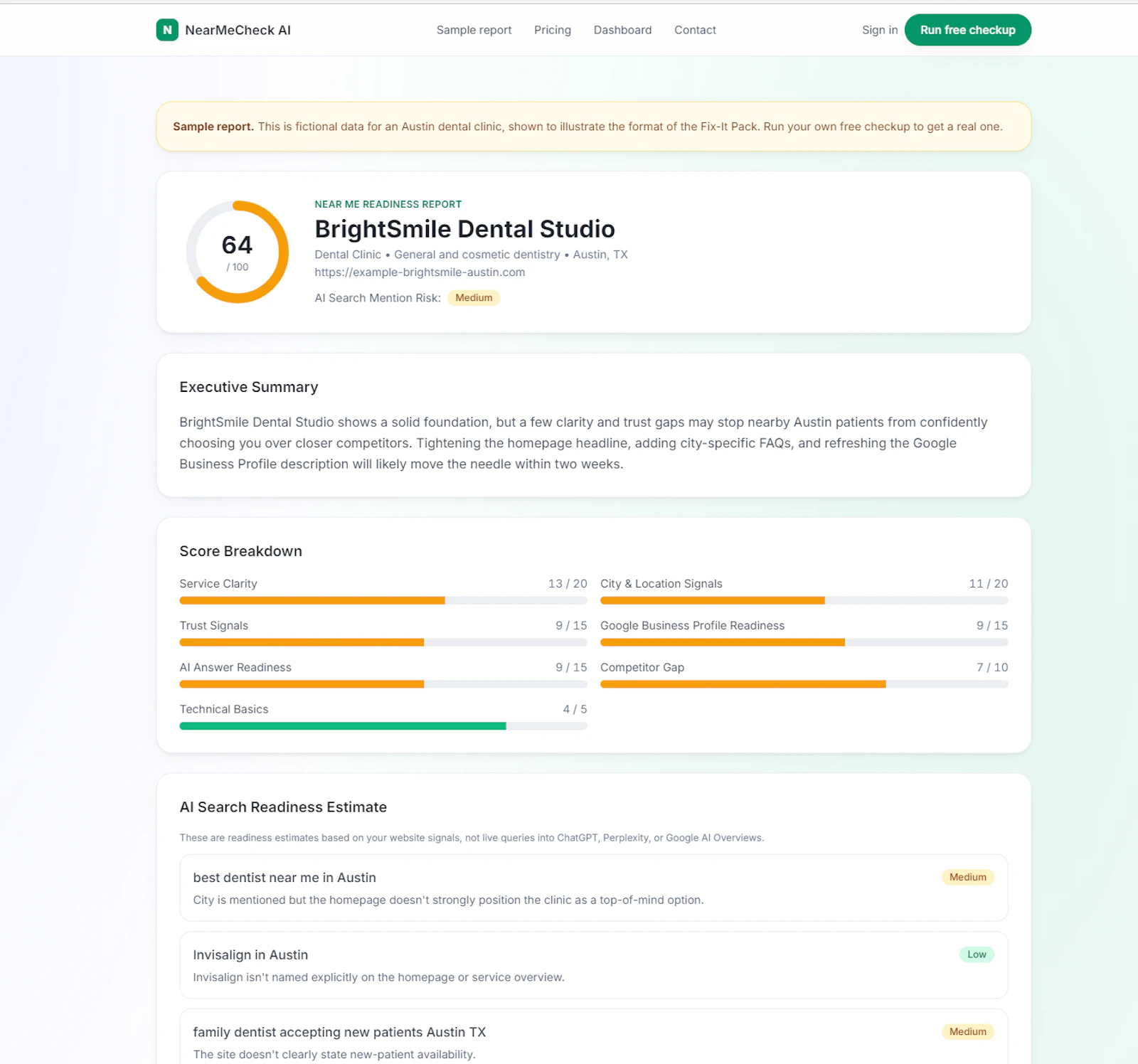 NearMeCheck screenshot 2