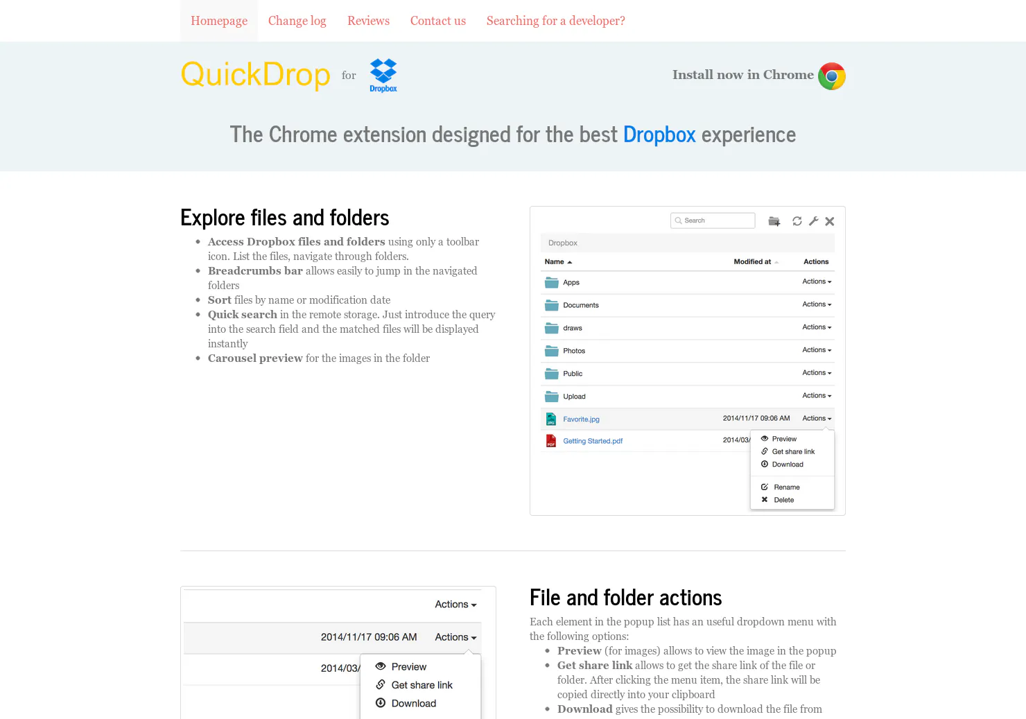QuickDrop