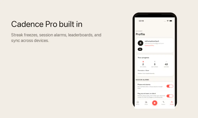 CadenceAI screenshot 2