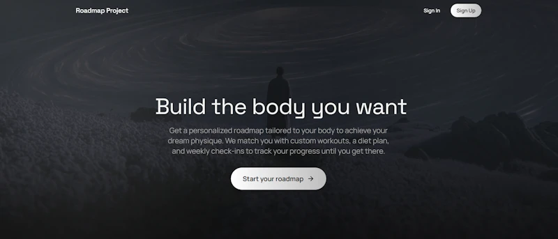 Roadmap Project screenshot 1