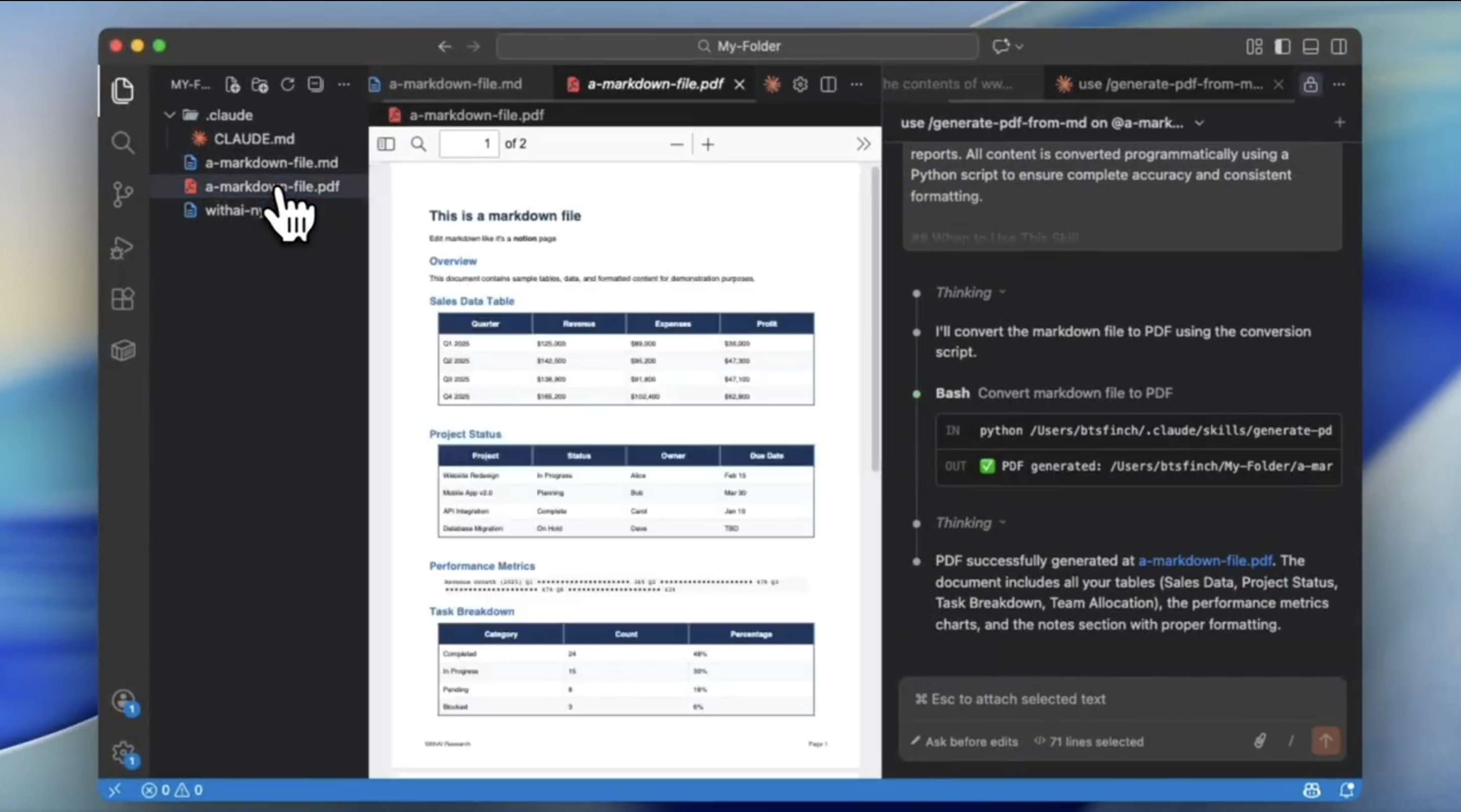 withAI - Main product screenshot demonstrating key features and user interface