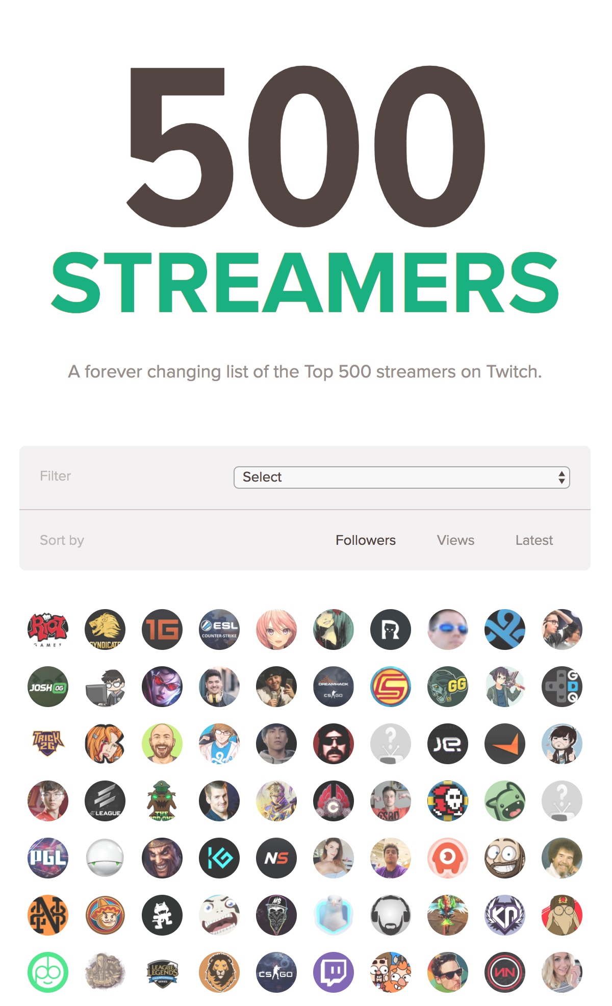 500 Streamers Image