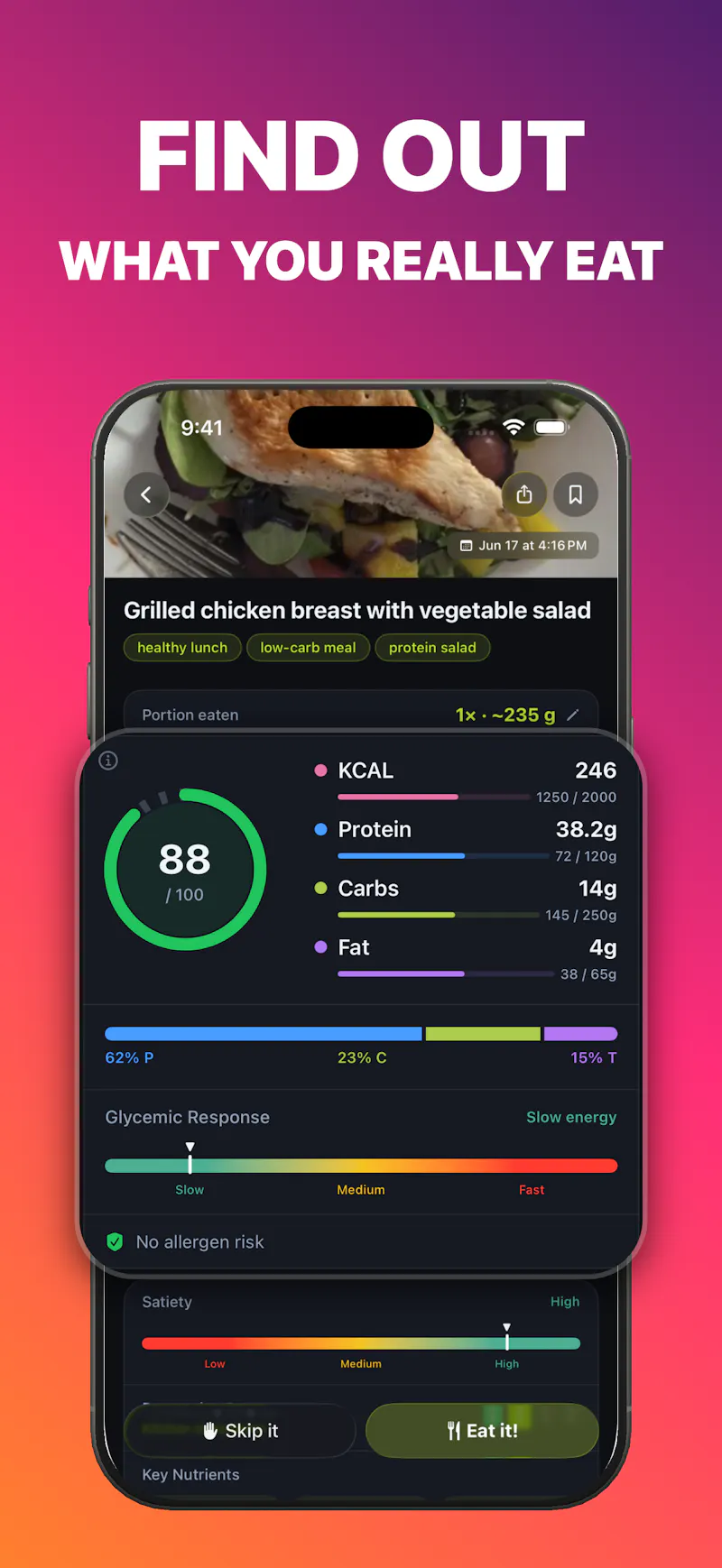 Foodius - AI Nutrition Assistant screenshot 2