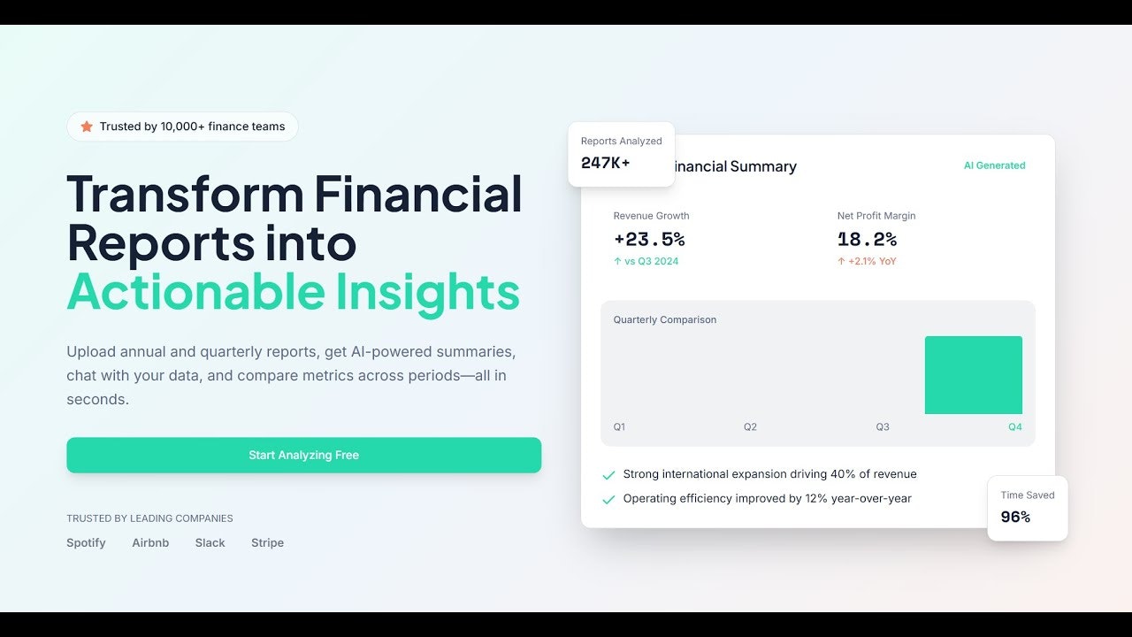 AI Financial Report (10K, Q, etc)  gallery image