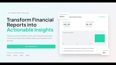 AI Financial Report (10K, Q, etc) gallery image