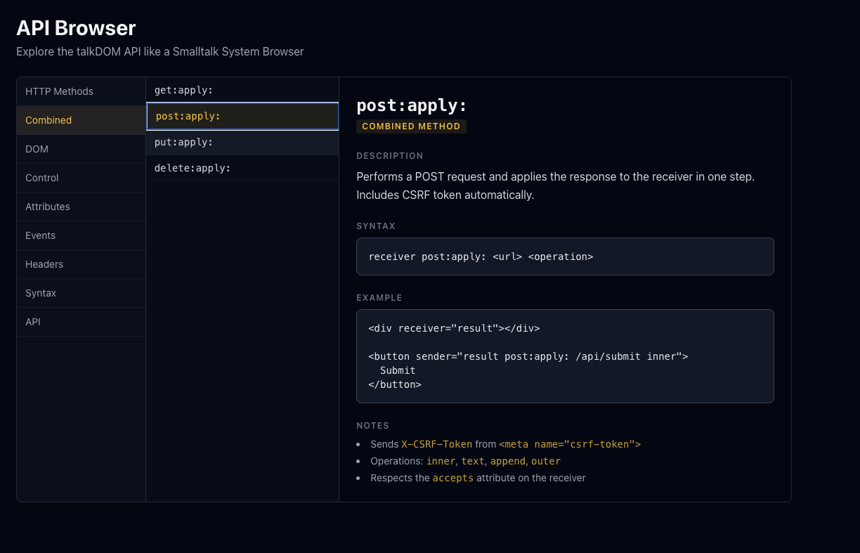 talkDOM gallery image