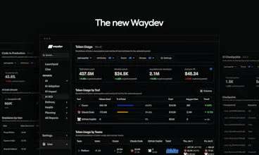 The New Waydev gallery image
