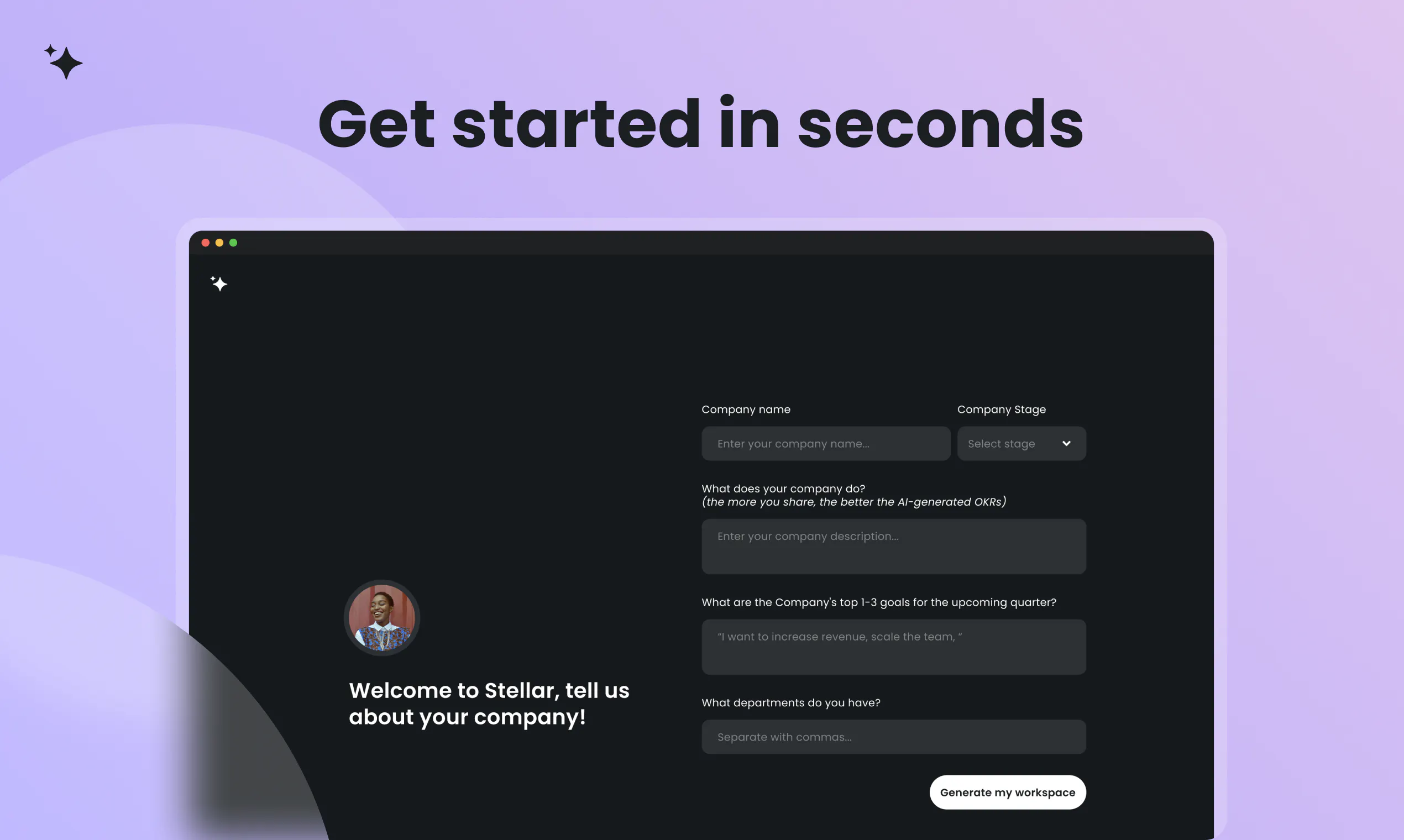Stellar AI screenshot