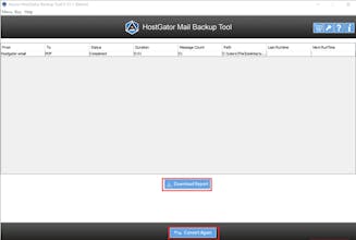 Aryson HostGator Backup Tool gallery image