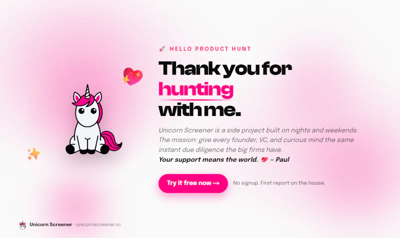 Unicorn Screener  screenshot 5