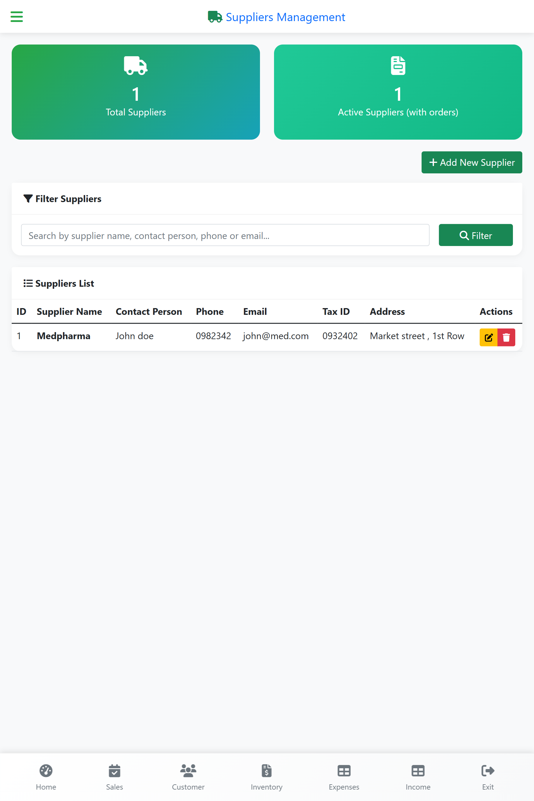 Pharmacy Store Management System gallery image
