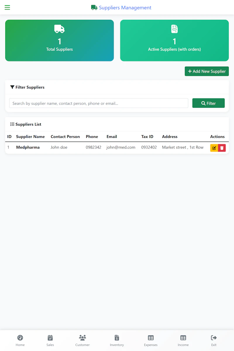 Pharmacy Store Management System screenshot 8