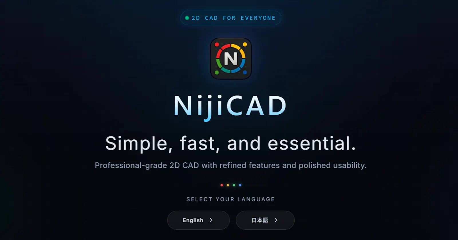 NijiCAD screenshot 1